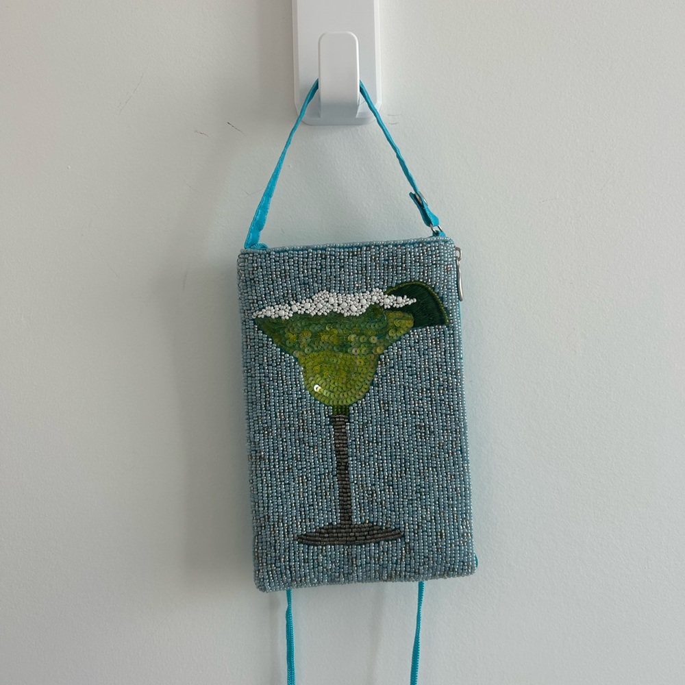 Beaded Cocktail Crossbody Bag